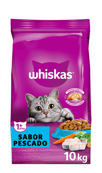 WHISKAS PESCADO X 10KG