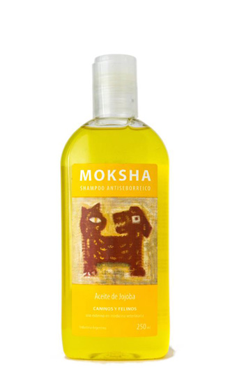 SHAMPOO MOKSHA ACEITE CON JOJOBA X 250CC.