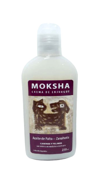 CREMA DE ENJUAGUE MOKSHA X 250CC.