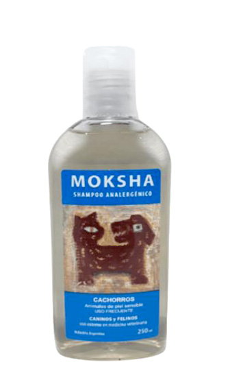 SHAMPOO MOKSHA ANALERGENICO (CACHORRO) X 250CC.