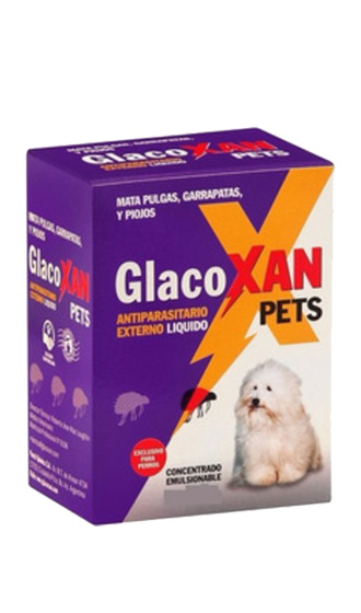 GLACOXAN GARRAPATICIDA PET LIQ X 120CC
