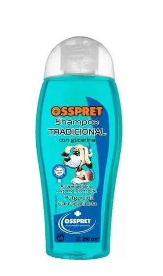 SHAMPOO OSSPRET TRADICIONAL CON GL. X 250CC