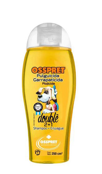 SHAMPOO OSSPRET DOUBLE 2 EN 1 X 250CC.